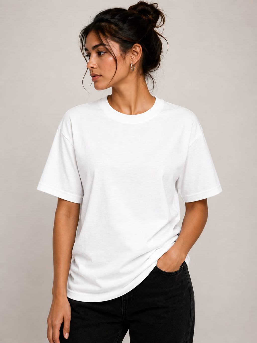 MEDUSA Bubble Pop – Oversized Graphic T-Shirt | Monochrome Streetwear Edition