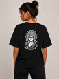 MEDUSA Bubble Pop – Oversized Graphic T-Shirt | Monochrome Streetwear Edition