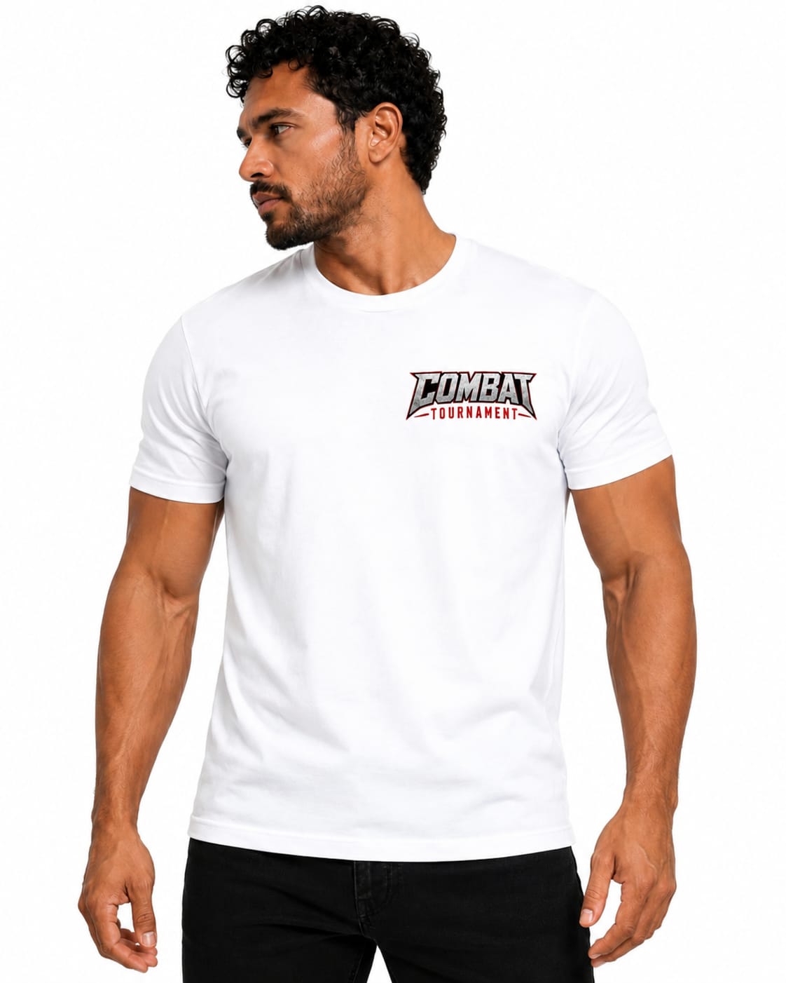 Combat Tournament – Oversized Graphic T-Shirt | Warrior Arena Edition