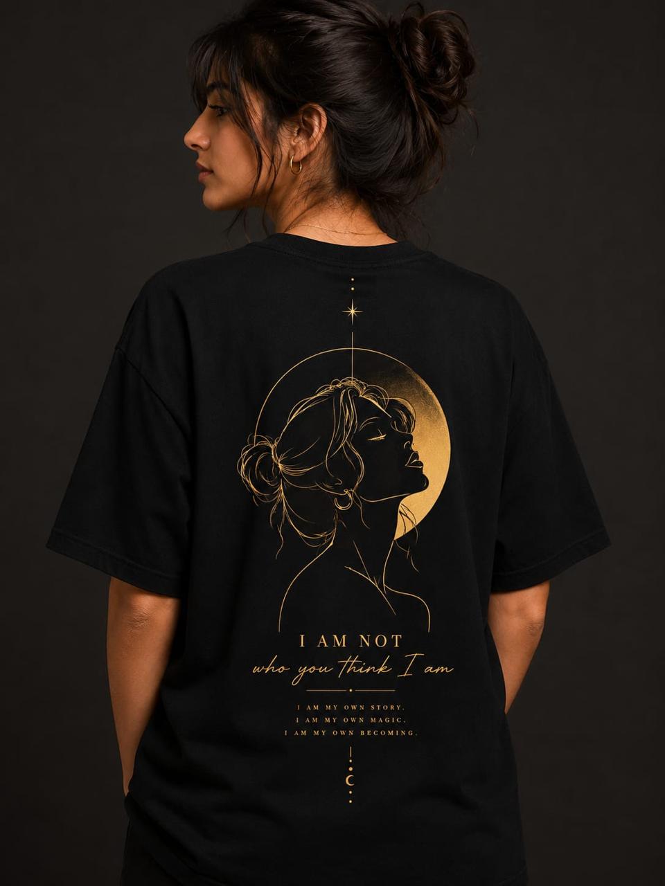 I AM NOT – Oversized Tee