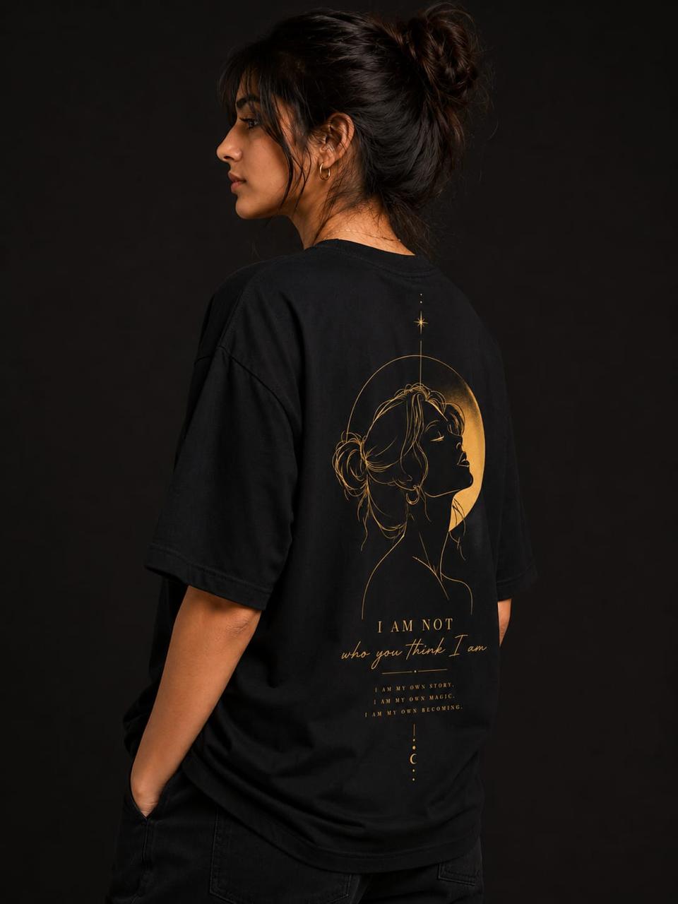 I AM NOT – Oversized Tee
