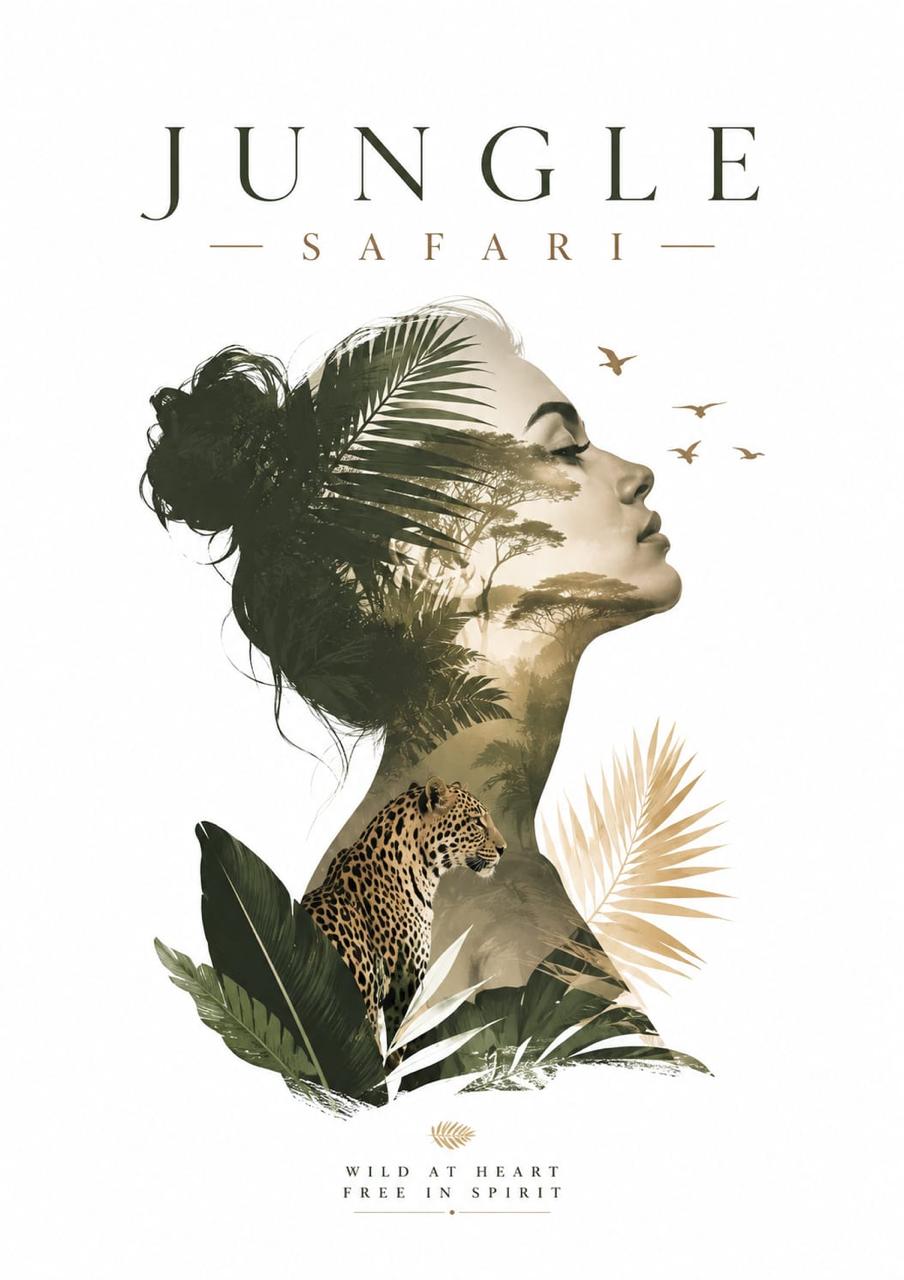 JUNGLE SAFARI – Oversized Tee