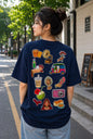 India Vibes – Culture Collage Graphic T-Shirt