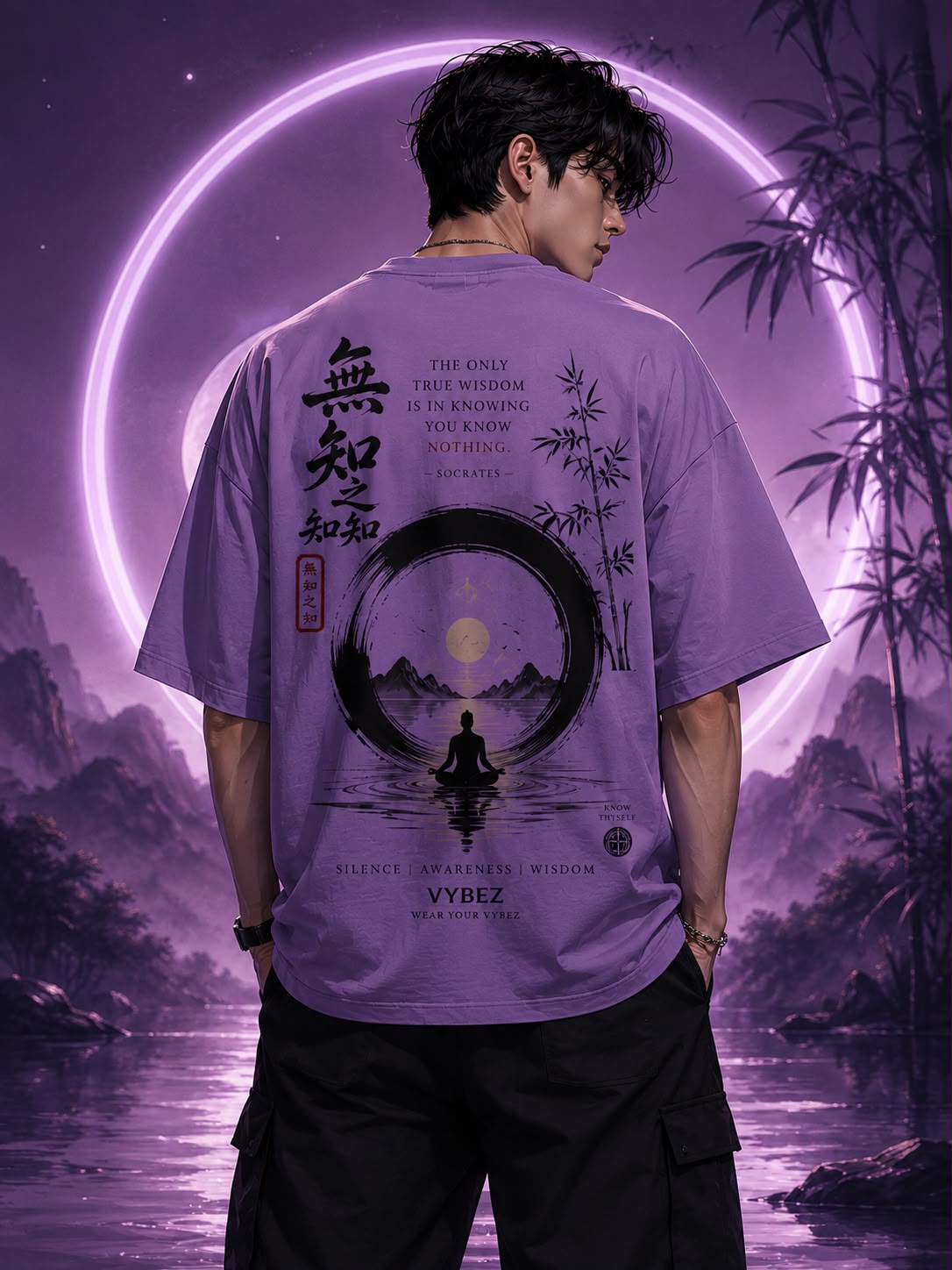 Zen Wisdom – Premium Oversized T-Shirt  Collection