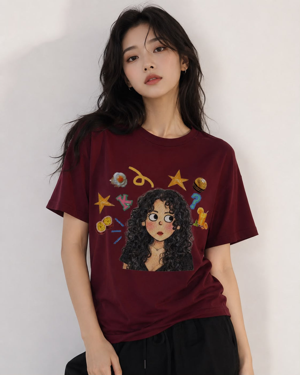 Chaos Queen – Premium Oversized Graphic T-Shirt