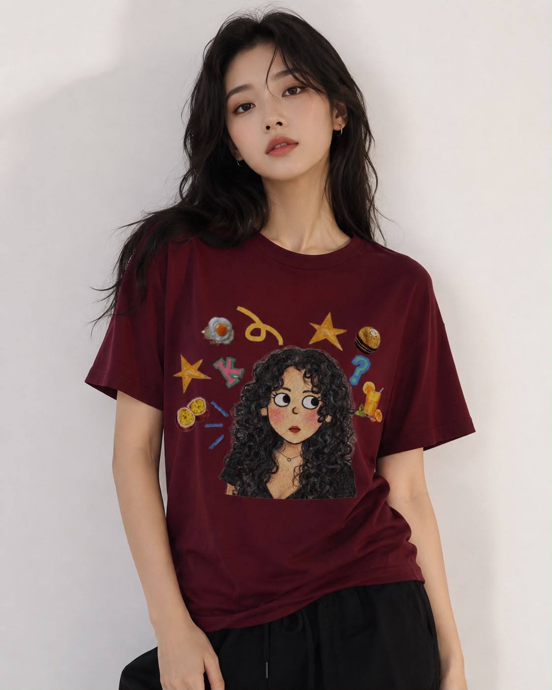 Chaos Queen – Premium Oversized Graphic T-Shirt