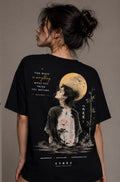 The Mind Is Everything – Premium Oversized Back Print T-Shirt