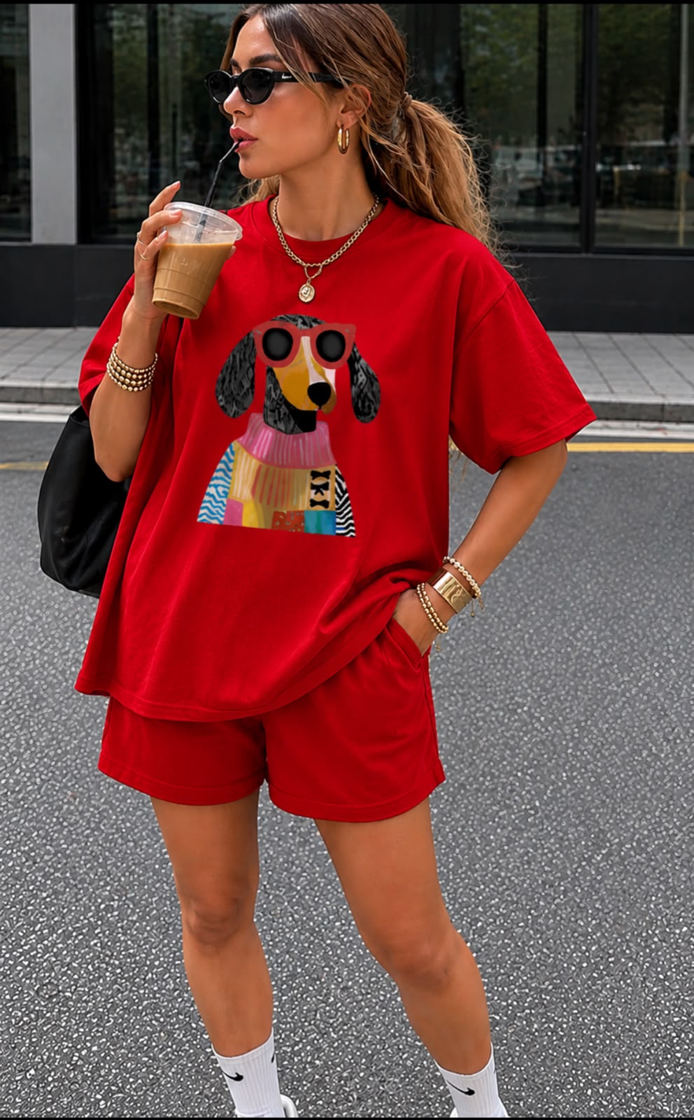 Paws &amp; Style – Paw Patrol Collection | Women's Oversized Graphic T-Shirt