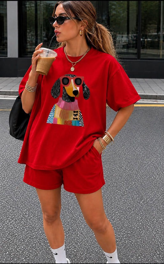 Paws &amp; Style – Paw Patrol Collection | Women's Oversized Graphic T-Shirt