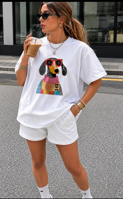 Paws &amp; Style – Paw Patrol Collection | Women's Oversized Graphic T-Shirt