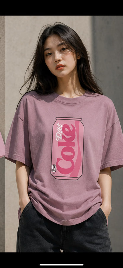 Diet Coke Aesthetic Oversized T-Shirt