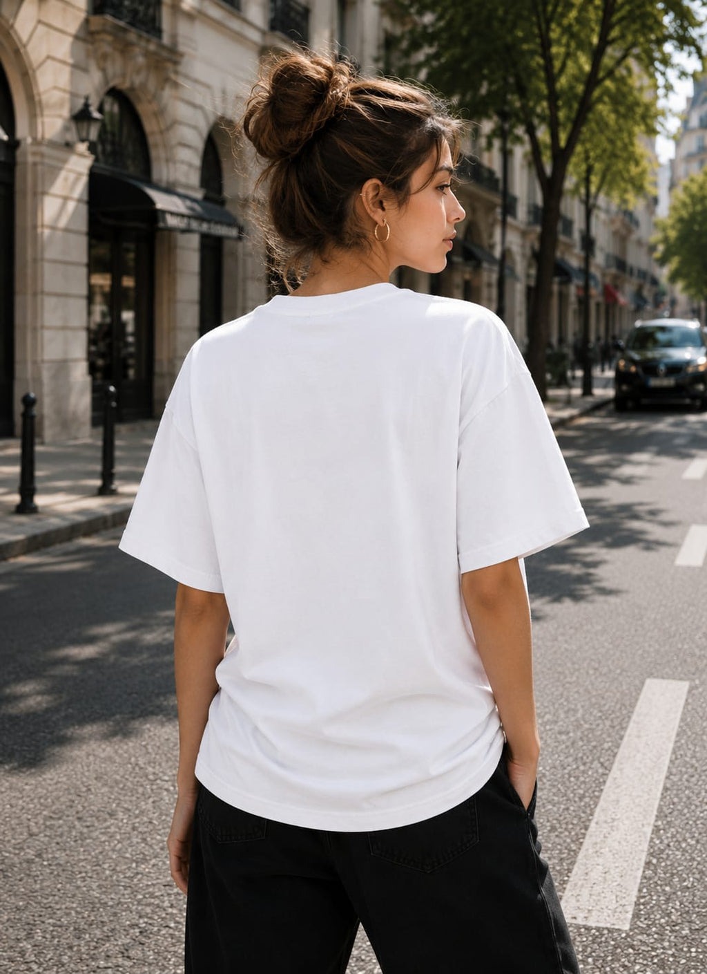Bloom in Grace – Classic Collection Oversized T-Shirt for Women