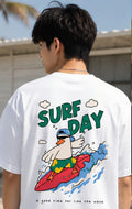Surf Day – Oversized Gaming Vibes T-Shirt for Men
