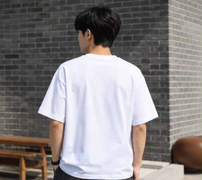 Don't Give Up – Oversized Motivational Philosophy T-Shirt for Men