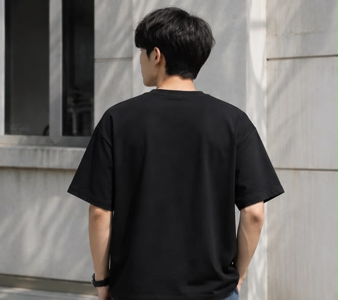 Don't Give Up – Oversized Motivational Philosophy T-Shirt for Men
