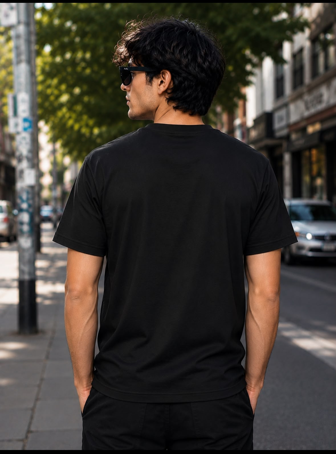 Back When Life Was Simple – Men's Oversized Graphic T-Shirt | Philosophy Collection