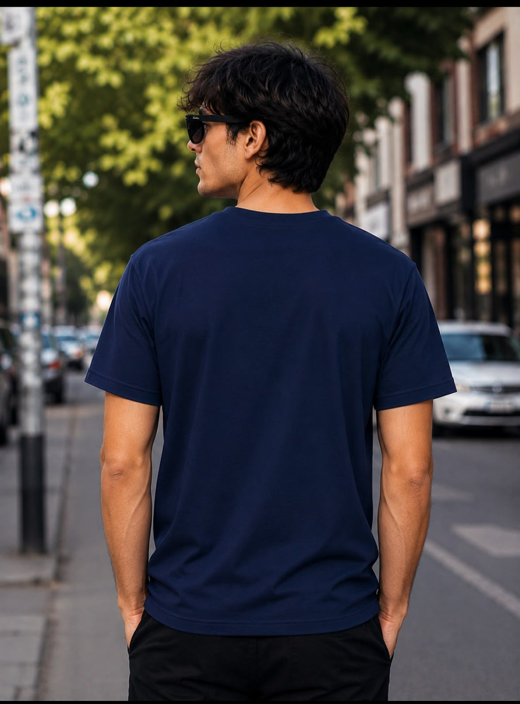 Back When Life Was Simple – Men's Oversized Graphic T-Shirt | Philosophy Collection