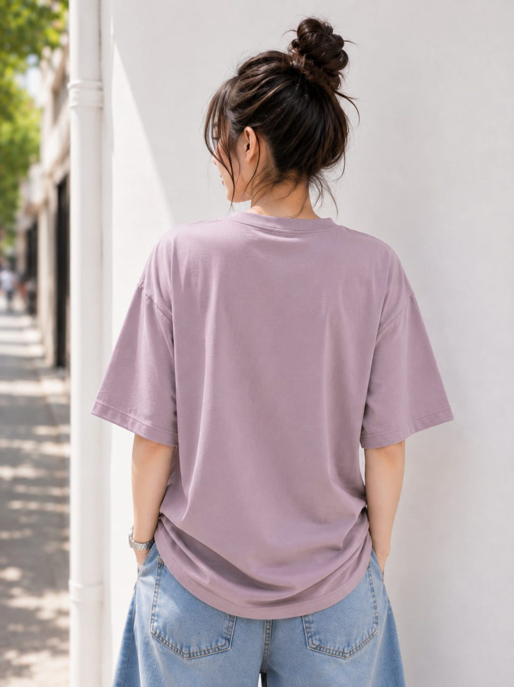 Ocean Harmony Oversized Graphic T-Shirt for Women