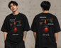 Three Wise Rebels Oversized Graphic T-Shirt for Men