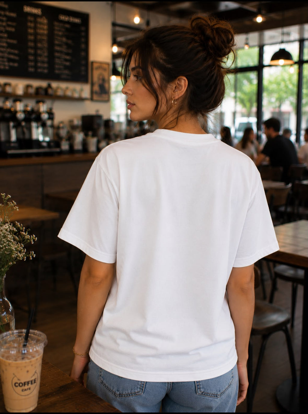 Mixed Emotions Oversized T-Shirt for Women | VYBEZ Classic Collection | Retro Cassette Graphic