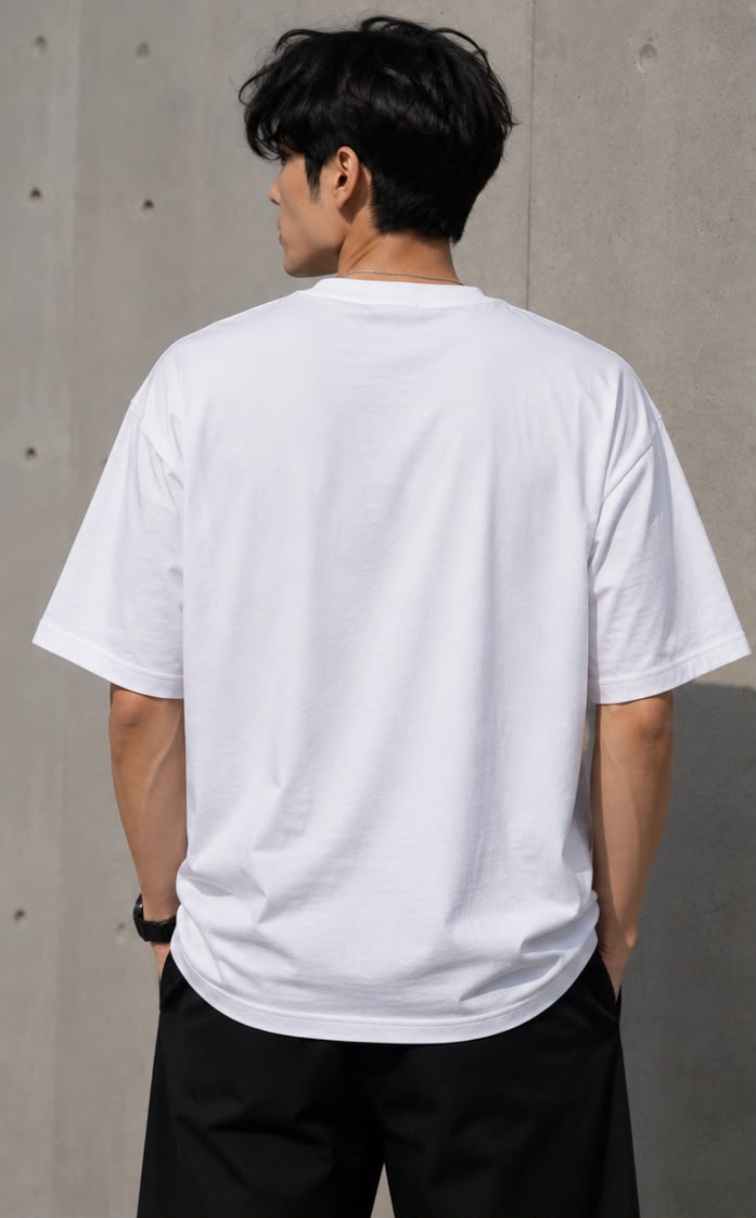 Phantom Gains Oversized T-Shirt for Men | Funny Gym Streetwear