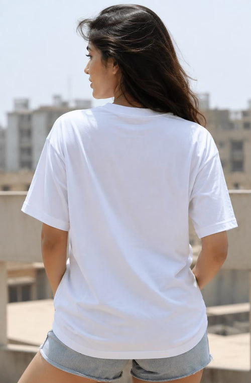 Best Version Oversized T-Shirt for Women | Positive Mindset Graphic Tee