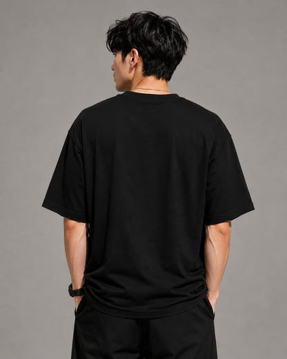 Guardian of Strength Oversized Gym T-Shirt for Men | Premium Workout Graphic Tee