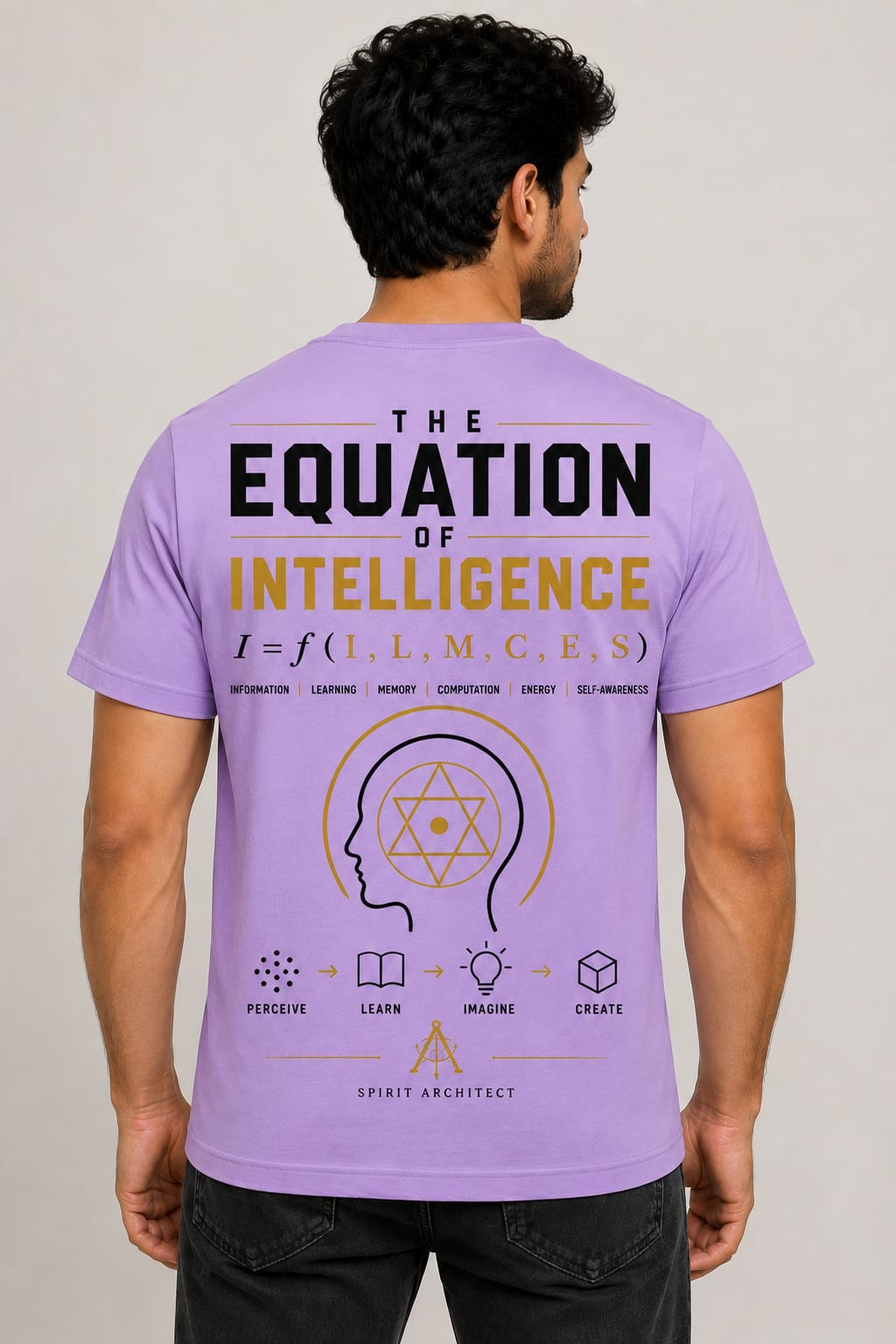 THE EQUATION OF INTELLIGENCE – Men’s Oversized T-Shirt