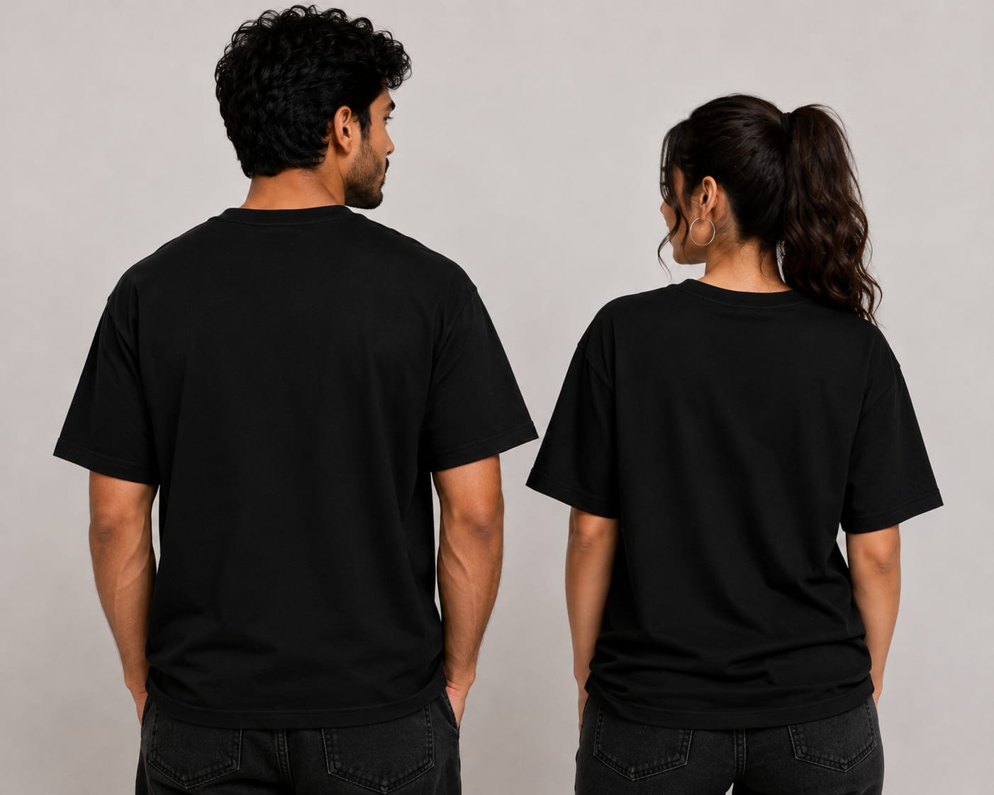 ORIGIN × INFINITY – Couple Oversized T-Shirt Set