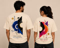 MADE TO BE INCOMPLETE × MADE TO FILL THAT SPACE – Couple Oversized T-Shirt Set