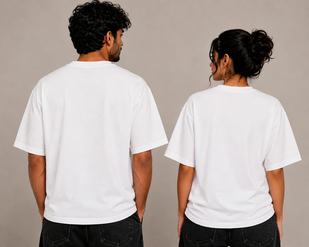 LOST IN THE NOISE × FOUND IN YOU – Couple Oversized T-Shirt Set