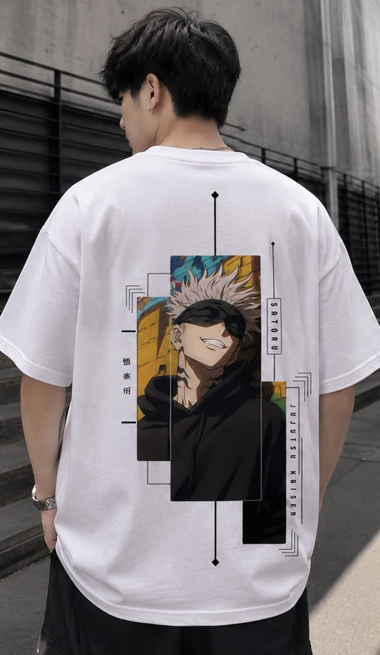 LIMITLESS VISION – SATORU | Oversized T-Shirt