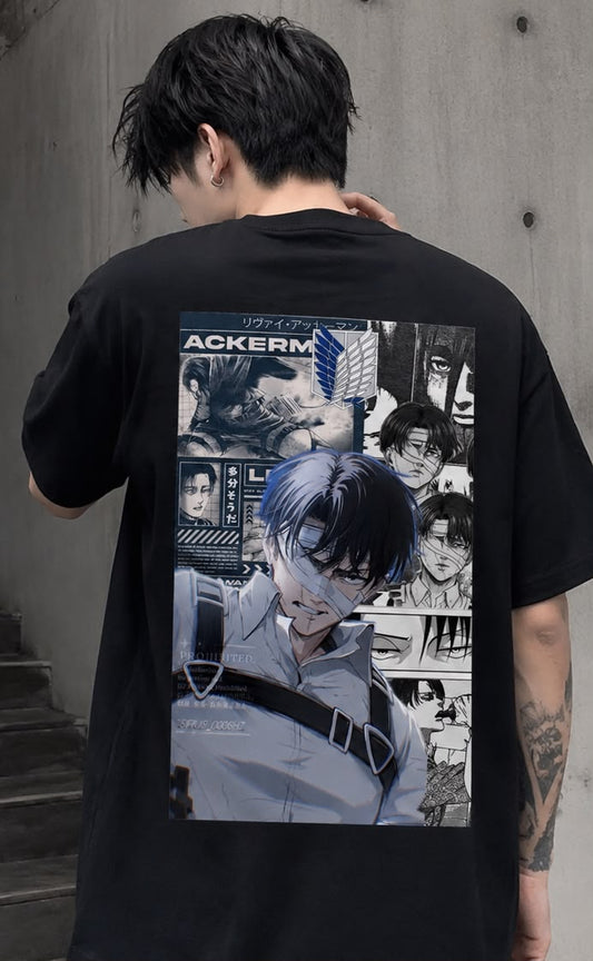 SOLDIER’S RESOLVE | Oversized Anime T-Shirt | VYBEZ Thug Life Collection