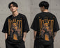 Three Wise Rebels Oversized Graphic T-Shirt for Men